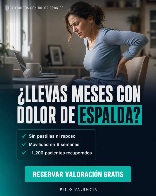 Ejemplo de anuncio generado por Garyon para fisioterapia